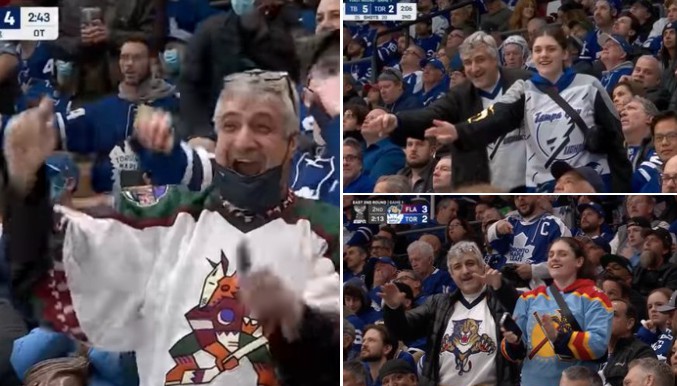 Meet The Fans Who Wear Visiting Team Jerseys To Toronto Maple Leafs