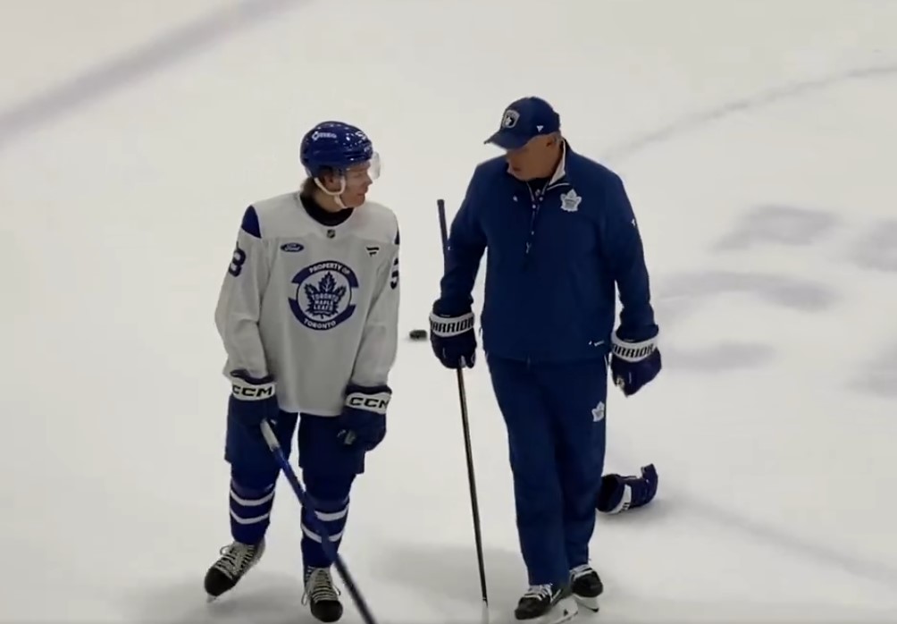 Craig Berube a éliminé la musique durant les entraînements des Leafs